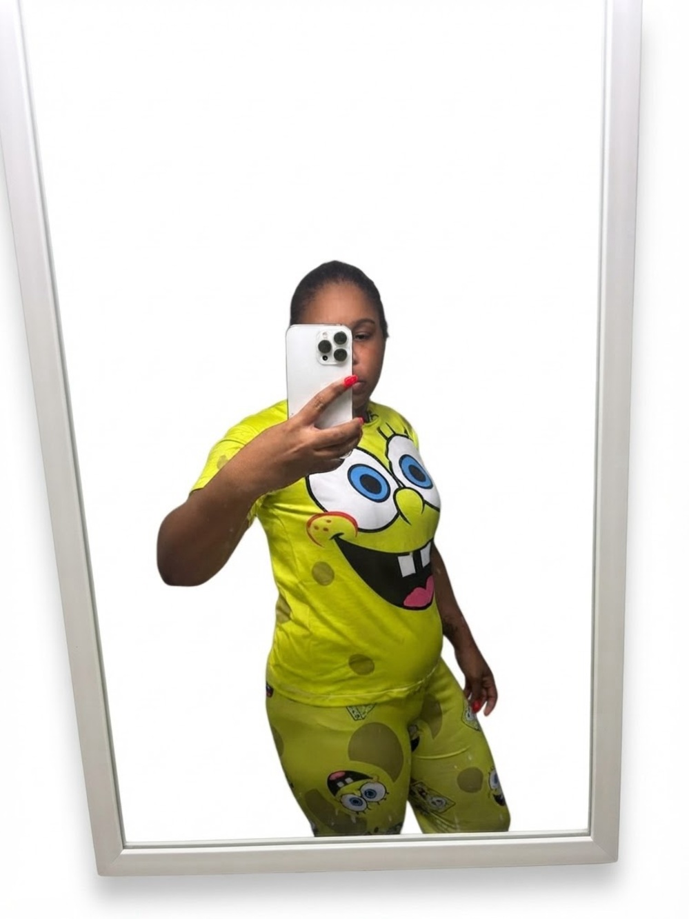 SpongeBob Yellow Kids One-Piece Pajama Set